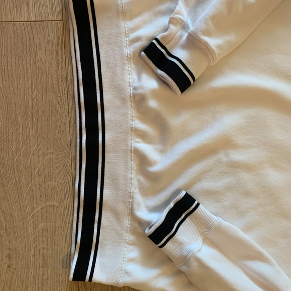 Dolce & Gabbana Men's White Logo Hoodie Sz 48 - Picture 8 of 15